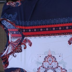 Ladies Tunic 2x/3x Patriotic Colors 🌞bundle for discount🌞